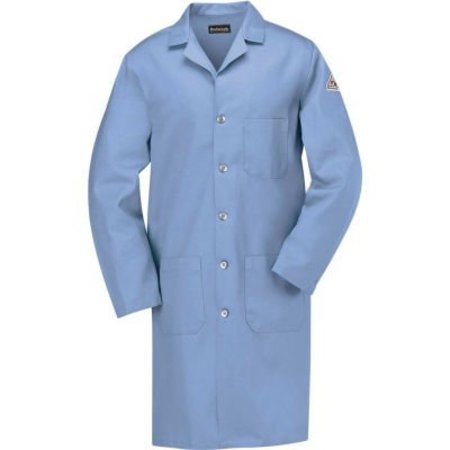 VF IMAGEWEAR Bulwark¬Æ Unisex Excel Flame-Resistant Lab Coat, 7 oz., Light Blue, Cotton, L KEL2LBRGL